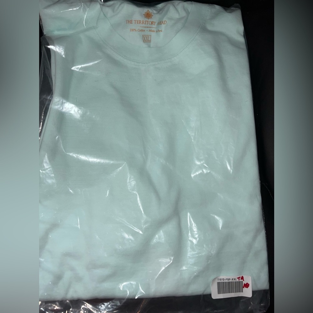 TA10 The Territory Ahead Men’s Short Sleeve T Shirt XXL Seafoam NWT